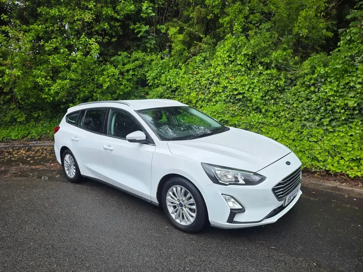 Used Ford Focus Titanium 125 HP (91 kW) 2021 White Estate