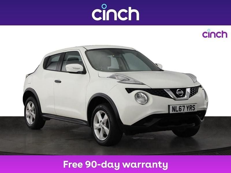 White Used 2017 Nissan Juke Visia SUV | £6,549 (Fair price) - Image 1/3