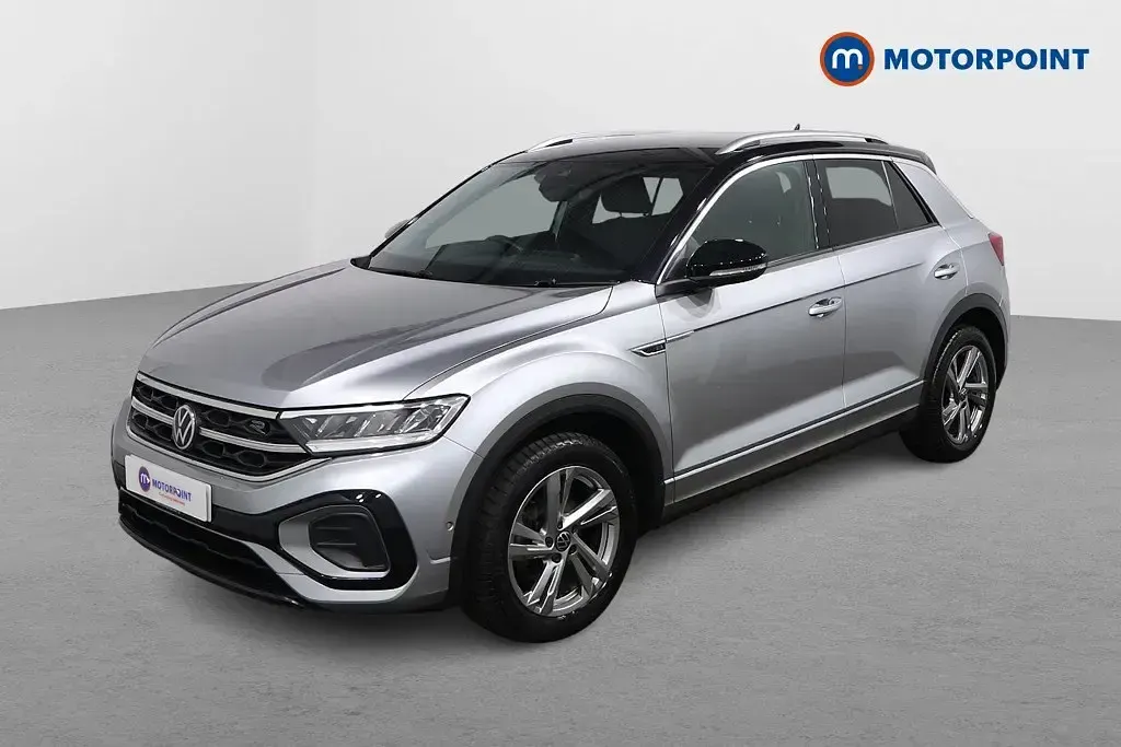 Używany VW T-Roc R-line 2022 Srebrny SUV