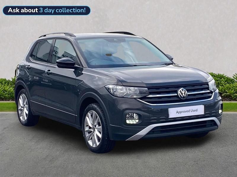 Used VW T-Cross SE 115 HP (84 kW) 2020 Grey SUV