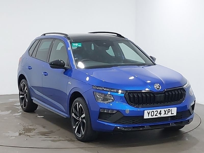 Blue Used 2024 Skoda Kamiq Monte Carlo SUV | £21,698 (Fair price) - Image 1/4