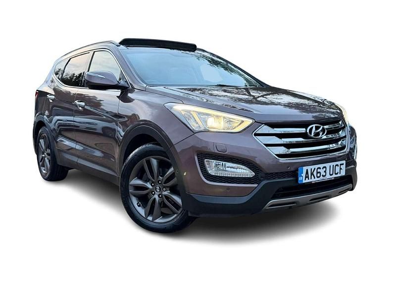 Orange Used 2014 Hyundai Santa Fe Premium SE SUV | £7,595 (Good price) - Image 1/4