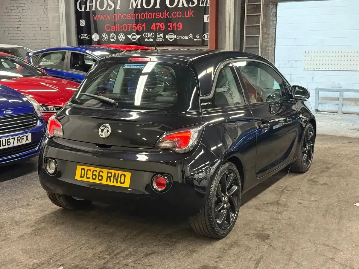 Used Vauxhall Adam 2017 Black Hatchback