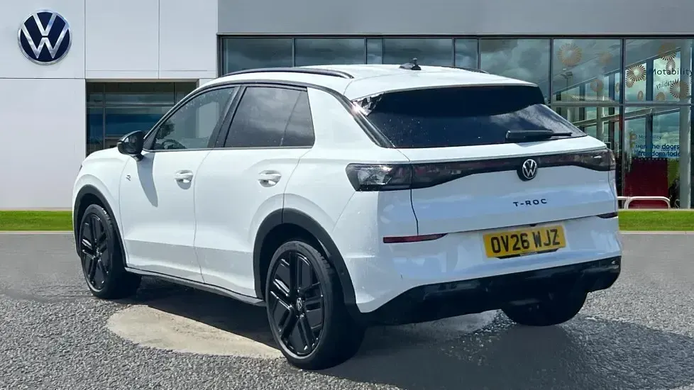 New VW T-Roc R-line 150 HP (110 kW) 2026 Pure white SUV