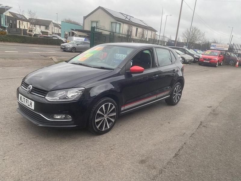 Used VW Polo Beats 90 HP (66 kW) 2017 Black Hatchback