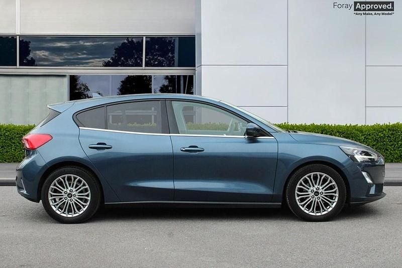 Usado Ford Focus Titanium X 2020 Azul Citadino