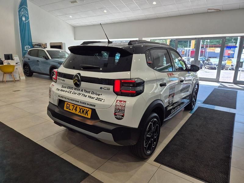 Used Citroën e-C3 81 kW (111 HP) 2024 White Hatchback