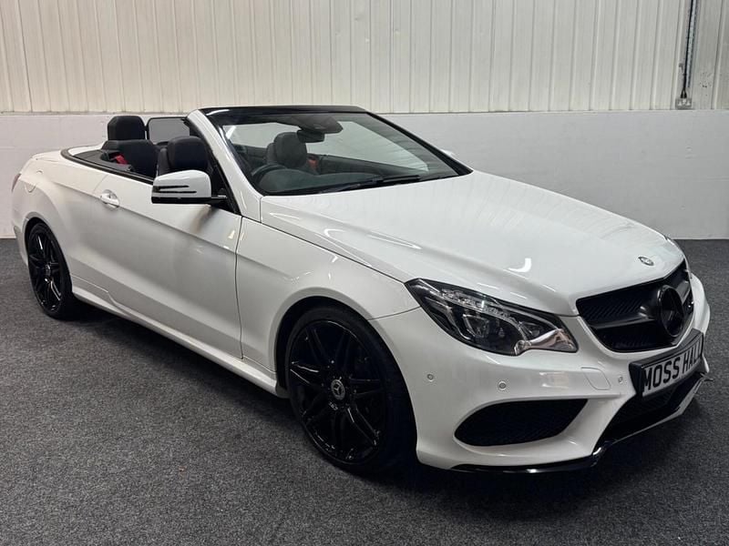 White Used 2014 Mercedes E250 AMG Cabriolet | £7,990 (Fair price) - Image 1/4