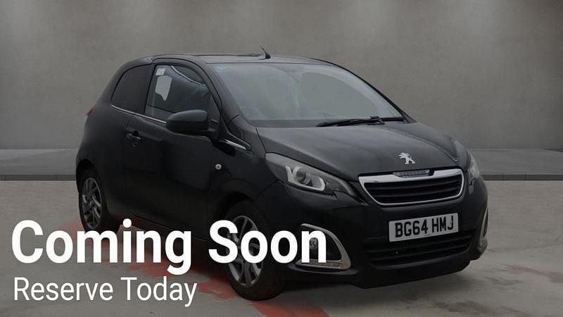 Used Peugeot 108 Allure 82 HP (60 kW) 2014 Black Hatchback