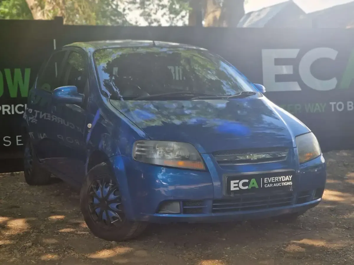 Used Chevrolet Kalos SE 72 HP (52 kW) 2008 Blue Hatchback