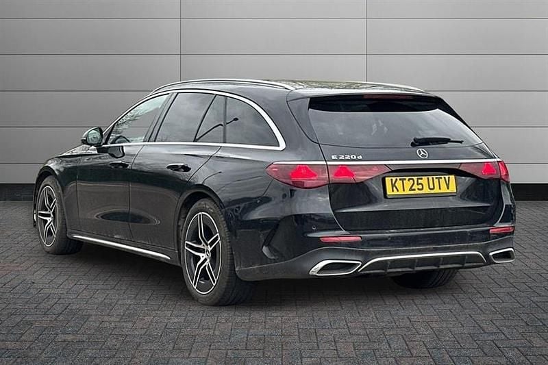 Used Mercedes E220 AMG Line Premium 197 HP (144 kW) 2025 Black Estate