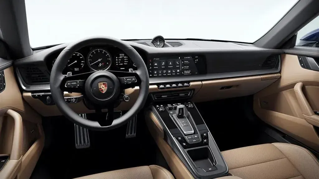 Used Porsche 911 Carrera 4S Chrono 450 HP (330 kW) 2021 Blue Coupe