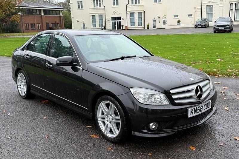Black Used 2008 Mercedes C220 Sedan | £5,995 (Expensive) - Image 1/1