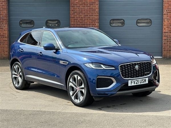 Blue Used 2021 Jaguar F-Pace R-Dynamic SUV | £32,995 (A bit pricey) - Image 1/1