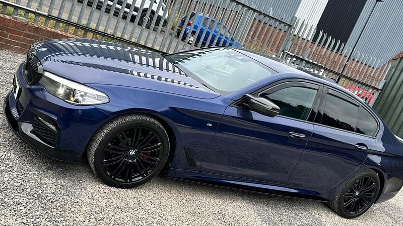 Used BMW 520 M Sport 2017 Blue Sedan