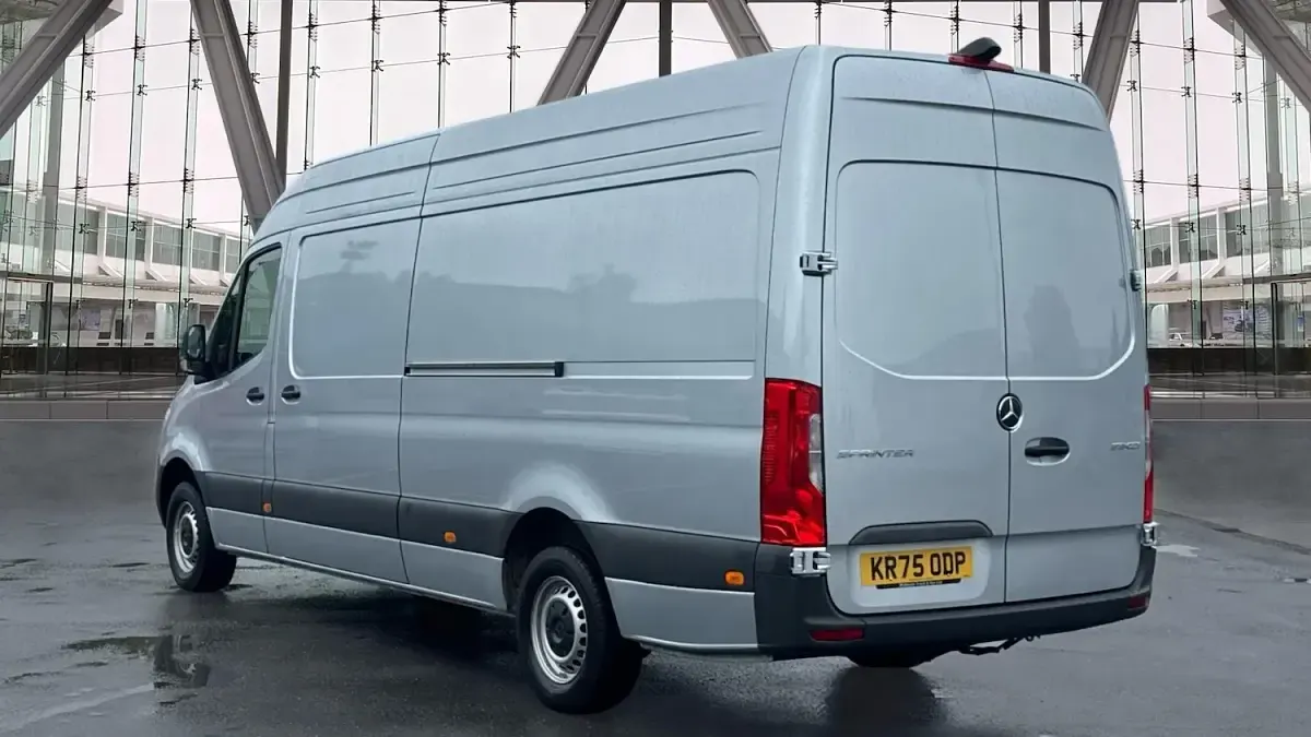 Used Mercedes Sprinter 150 HP (110 kW) 2025 Silver Van