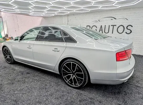 Used Audi A8 2012 Silver Sedan