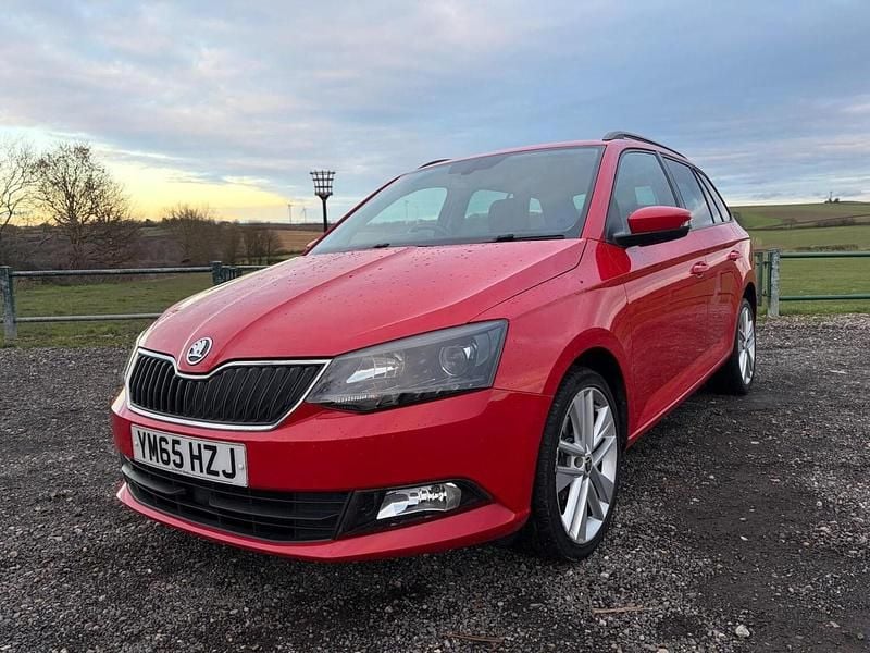 Used Skoda Fabia SE L 2016 Red Estate