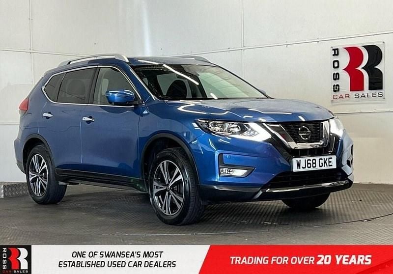 Blue Used 2018 Nissan X-Trail N-Connecta SUV | £13,795 (Fair price) - Image 1/4