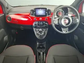 Used Fiat 500C Red 70 HP (51 kW) 2023 Red Cabriolet