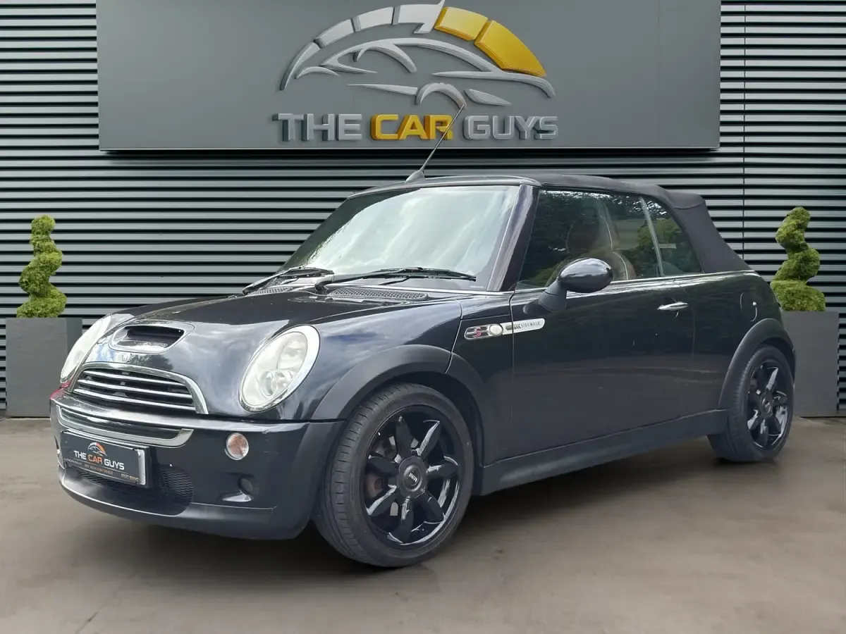 Used Mini Cooper S Cabriolet 2007 Black Cabriolet