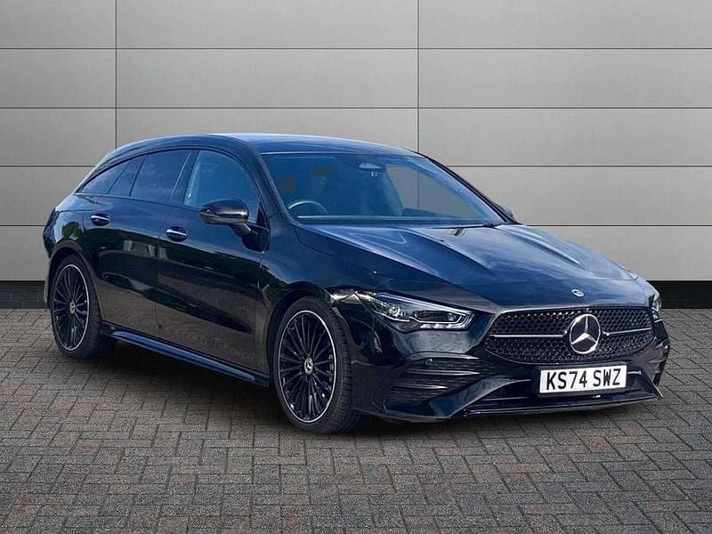 Black Used 2024 Mercedes CLA180 AMG Line Premium Plus Sedan | £28,990 (Fair price) - Image 1/4