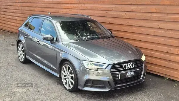 Used Audi A3 Black Edition 184 HP (135 kW) 2017 Grey Hatchback