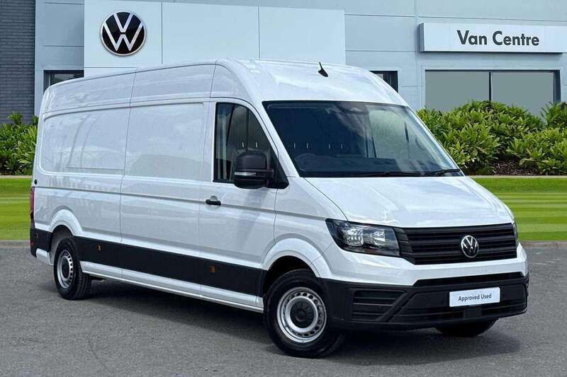 White New 2024 VW Crafter Van | £35,989 - Image 1/4