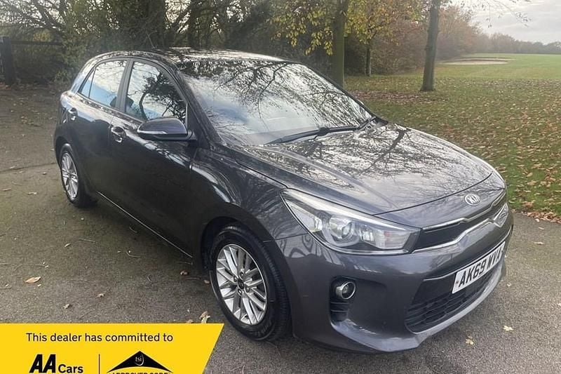 Used Kia Rio 83 HP (61 kW) 2020 Grey Hatchback