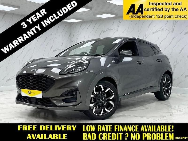 Grey Used 2021 Ford Puma ST-Line X SUV | £14,795 (Fair price) - Image 1/2