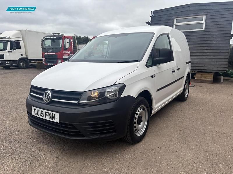 Begagnad VW Caddy Startline 75 HK (55 kW) 2019 Vit Minibuss