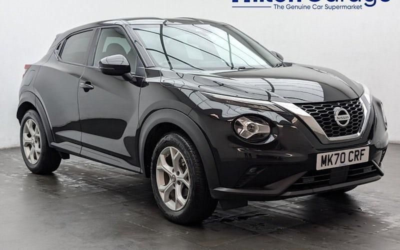 Used Nissan Juke N-Connecta 117 HP (86 kW) 2020 Black SUV
