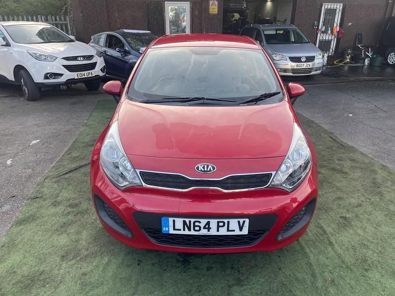 Used Kia Rio 2014 Red Hatchback