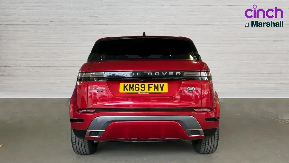 Used Land Rover Range Rover evoque HSE Dynamic 180 HP (132 kW) 2019 Red SUV