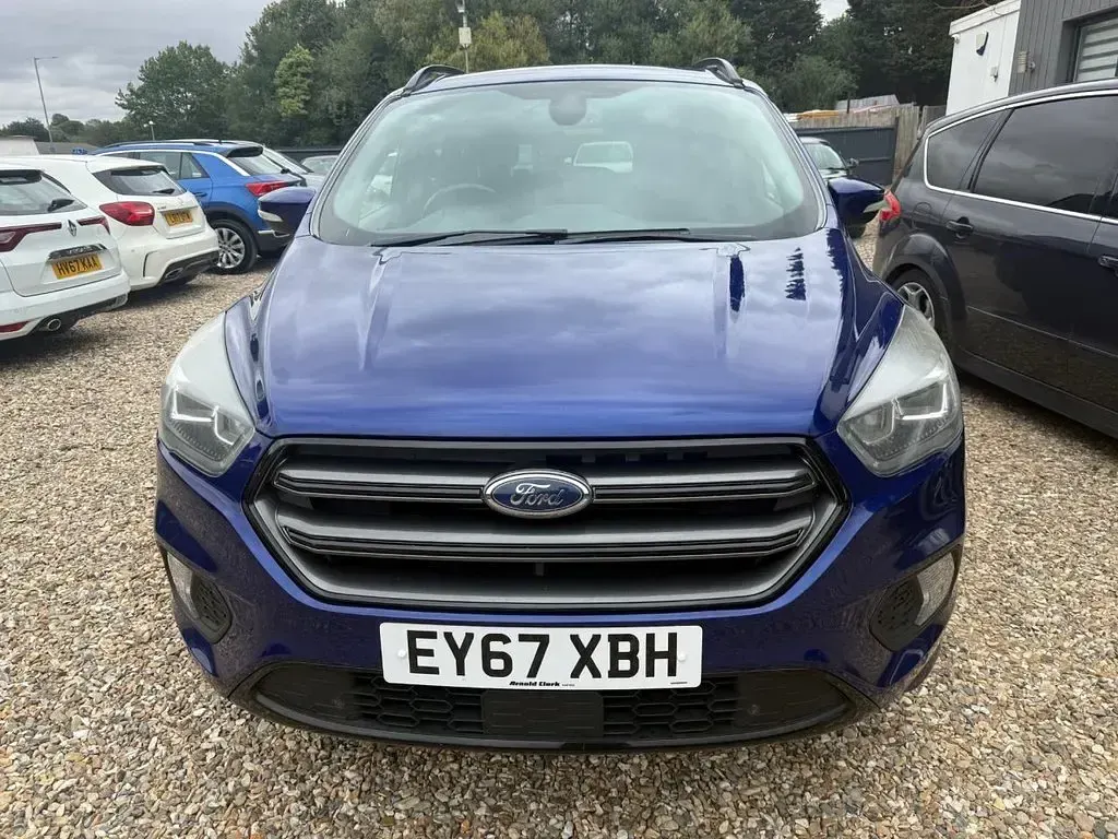 Used Ford Kuga ST-Line 120 HP (88 kW) 2017 Blue SUV