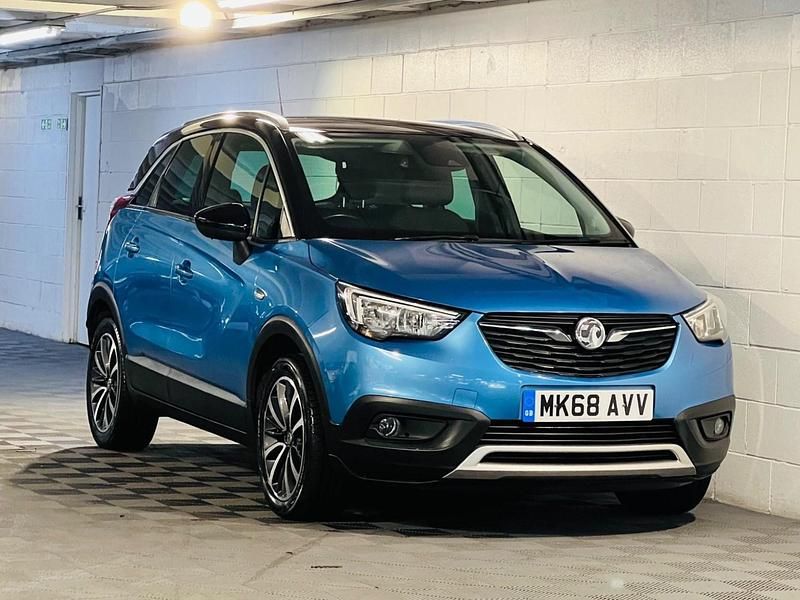 Used Vauxhall Crossland X Ultimate 110 HP (80 kW) 2019 Blue SUV