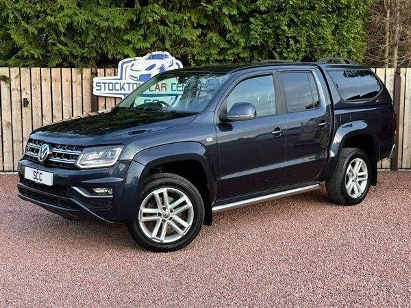 Blue Used 2018 VW Amarok Highline Pickup | £15,495 (Good price) - Image 1/1