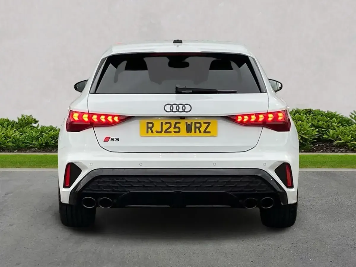 Used Audi S3 Sportback Black Edition 333 HP (244 kW) 2025 White Hatchback