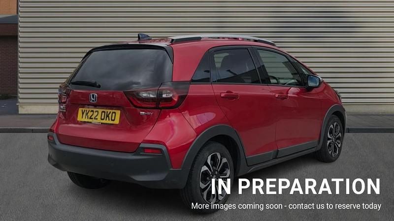 Used Honda Jazz Hybrid 109 HP (80 kW) 2022 Red Hatchback