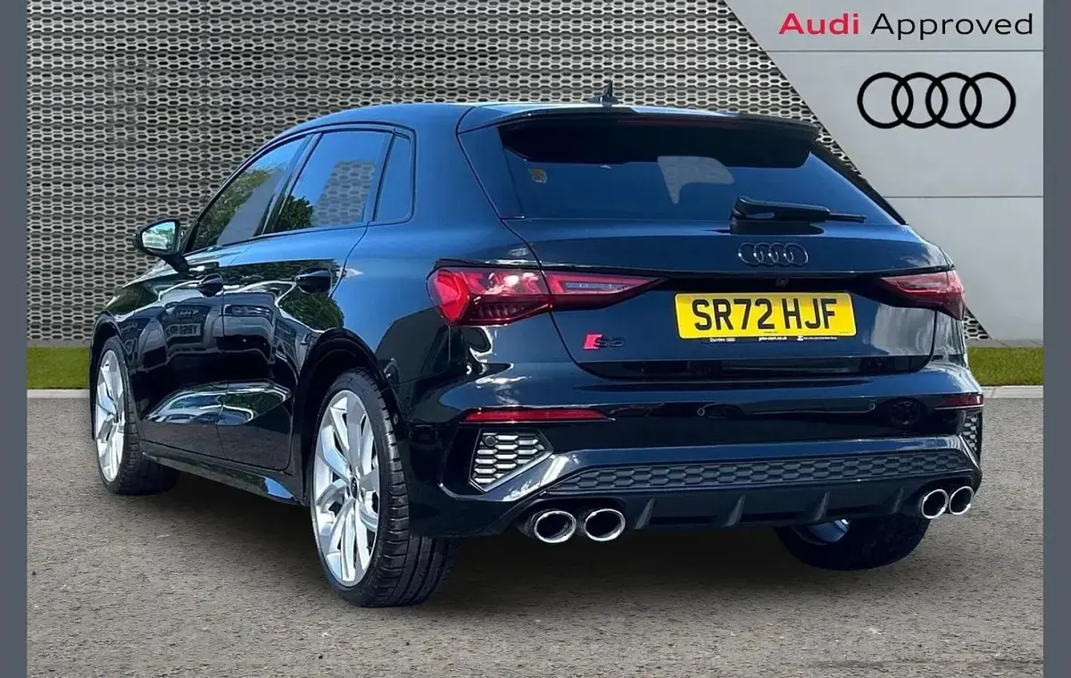 Used Audi S3 Sportback Advanced 310 HP (228 kW) 2022 Black Hatchback