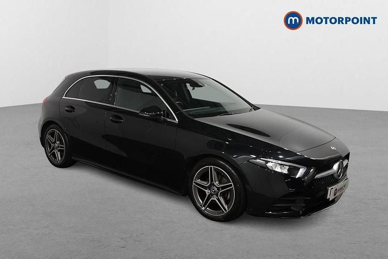 Black Used 2020 Mercedes A180 AMG line Hatchback | £20,149 (Fair price) - Image 1/4