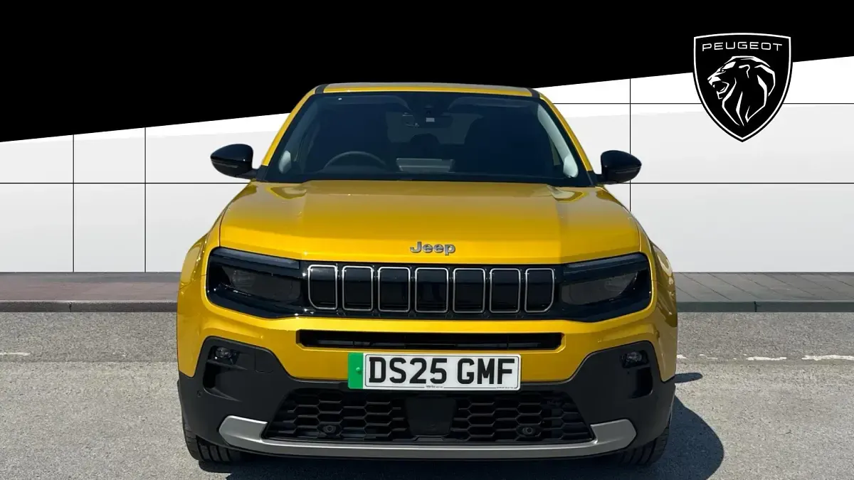 Used Jeep Avenger Summit 114 kW (156 HP) 2025 Yellow SUV