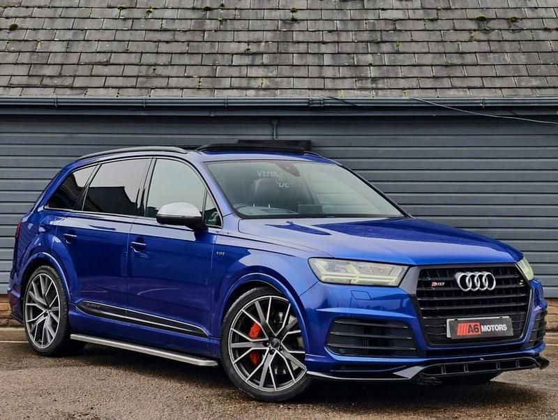 Blue Used 2017 Audi SQ7 Comfort SUV | £35,989 (Fair price) - Image 1/3