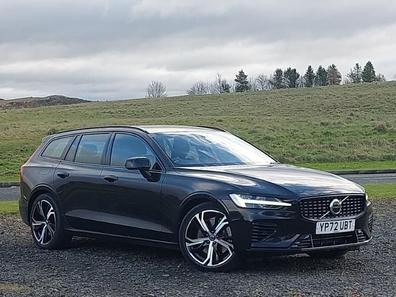 Black Used 2022 Volvo V60 Plus Estate | £26,998 (Expensive) - Image 1/4