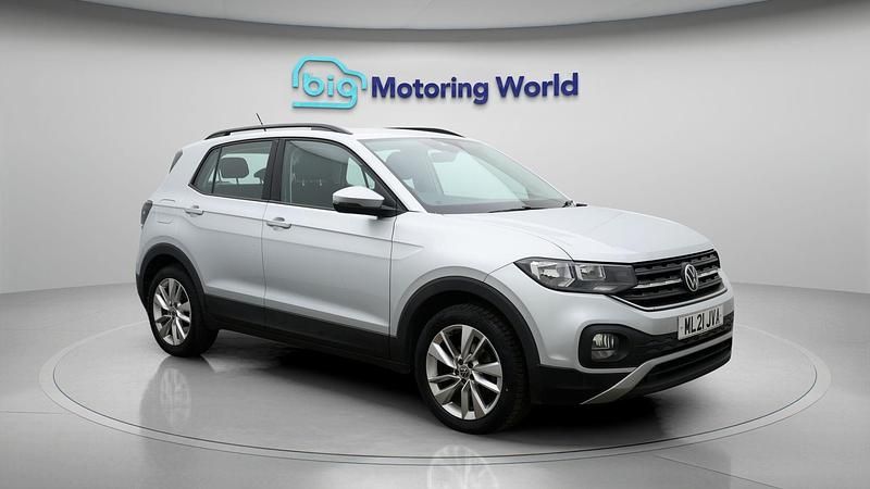 Used VW T-Cross SE 110 HP (80 kW) 2021 Silver SUV