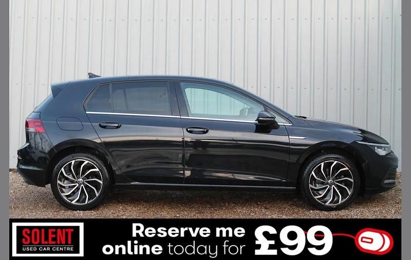 Used VW Golf VIII Style 147 HP (108 kW) 2021 Black Hatchback