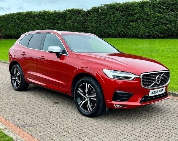 Red Used 2018 Volvo XC60 R-Design SUV | £18,495 (Fair price) - Image 1/4