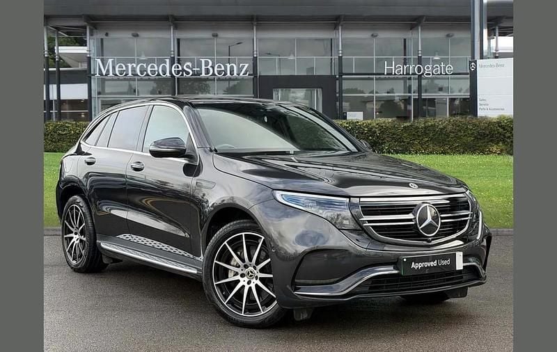 Used Mercedes EQC400 AMG line 300 kW (408 HP) 2023 Grey SUV