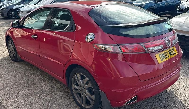 Used Honda Civic SI 138 HP (101 kW) 2010 Red Hatchback