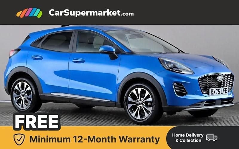 Used Ford Puma Titanium 125 HP (91 kW) 2025 Blue SUV